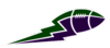 Green Purple Football Lightning Image